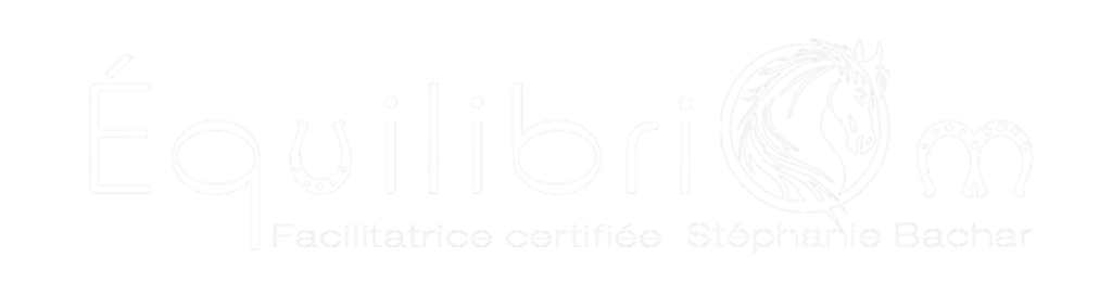 Logo Équilibriom blanc